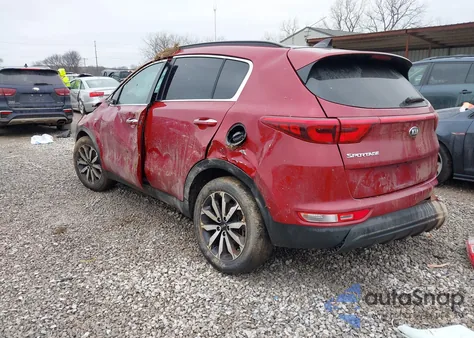 2018 Kia Sportage Ex из США, поврежденный, VIN KNDPNCAC5J7427855